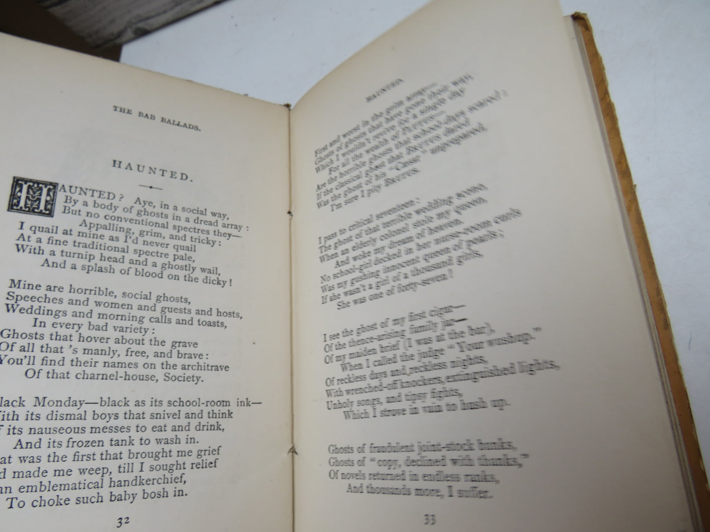 The "Bab" Ballads By W.S. Gilbert 1870