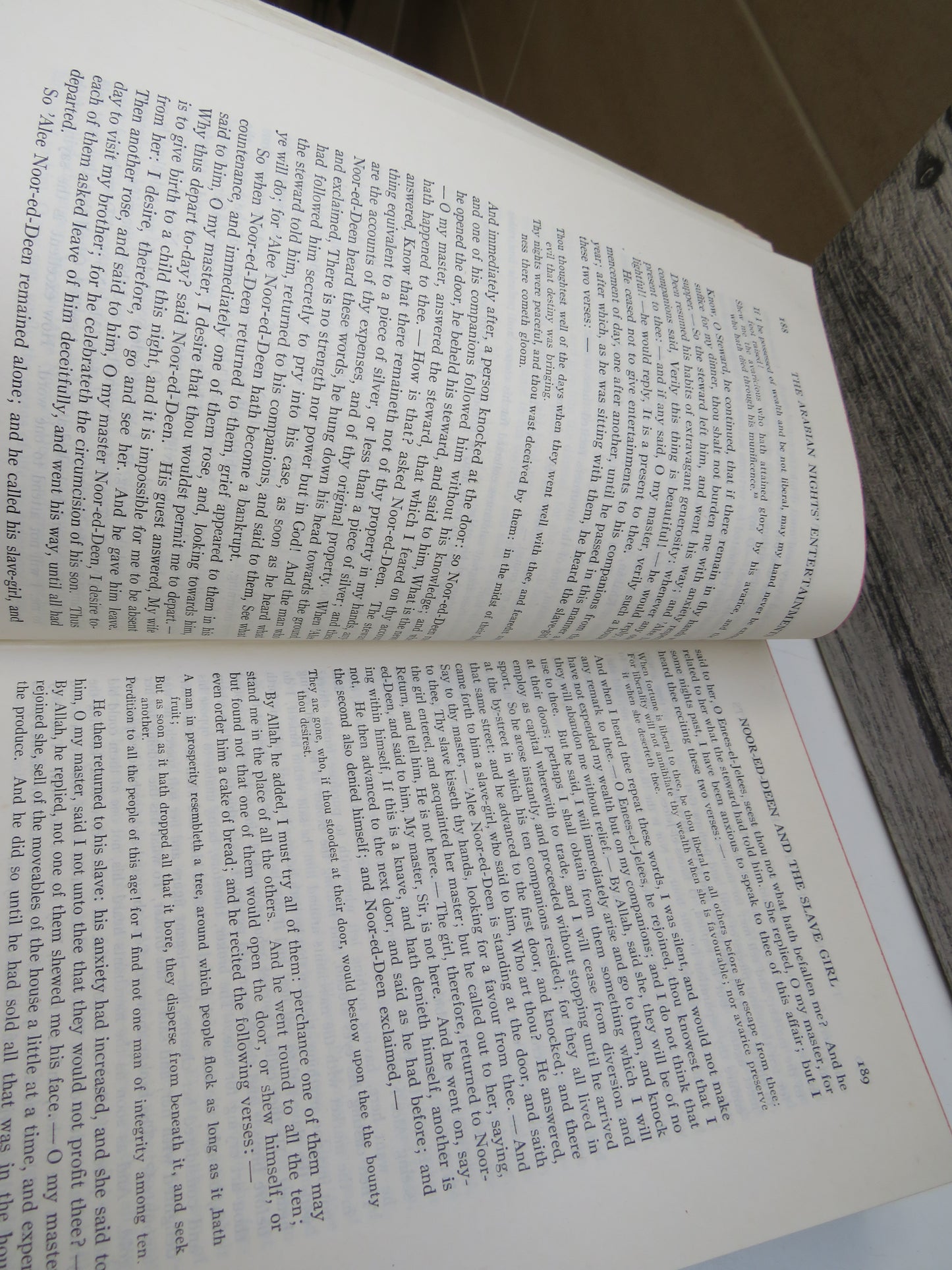 The Arabian Nights Entertainments - or The Thousand and One Nights 1927