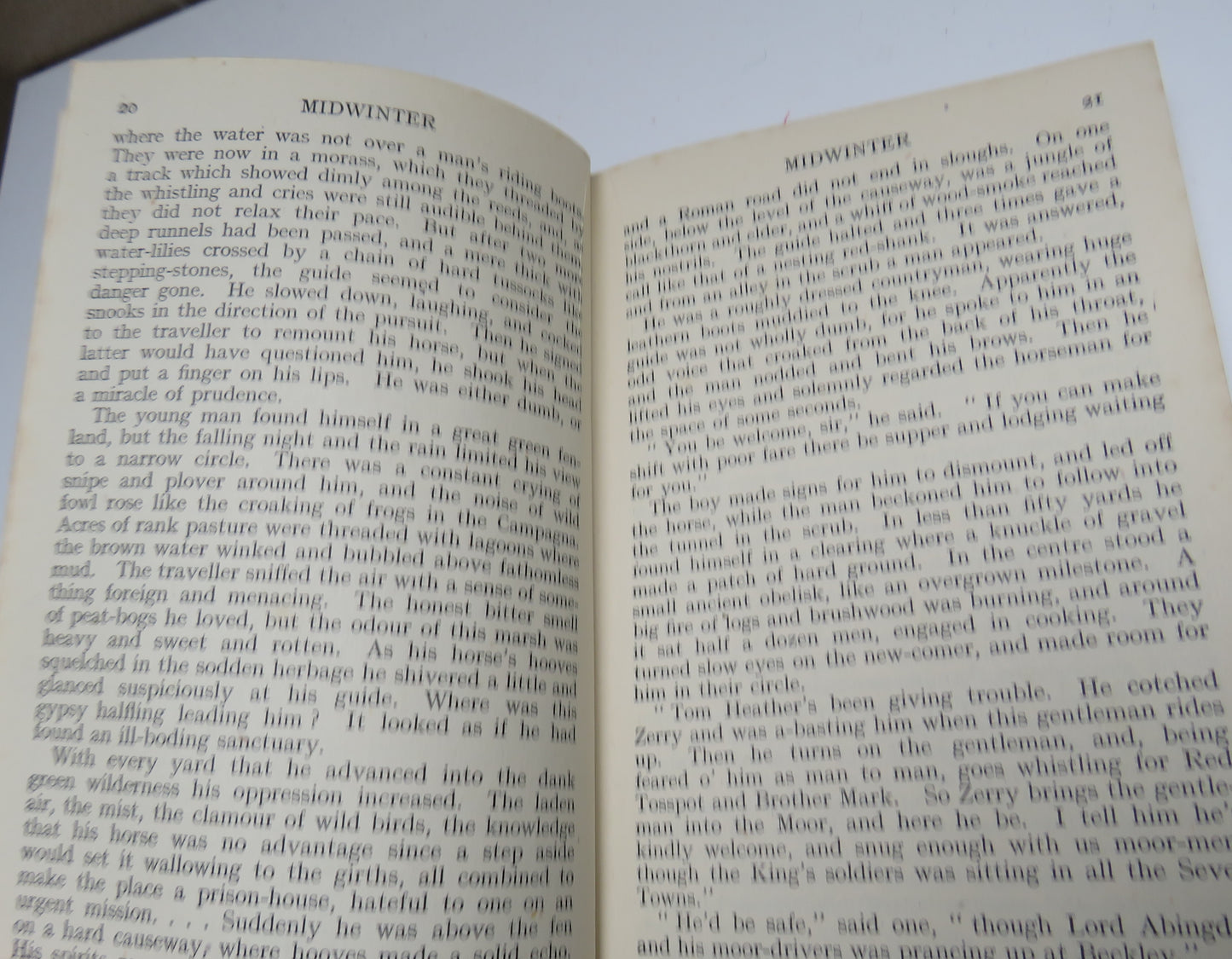 Midwinter Certain Travellers In Old England By John Buchan