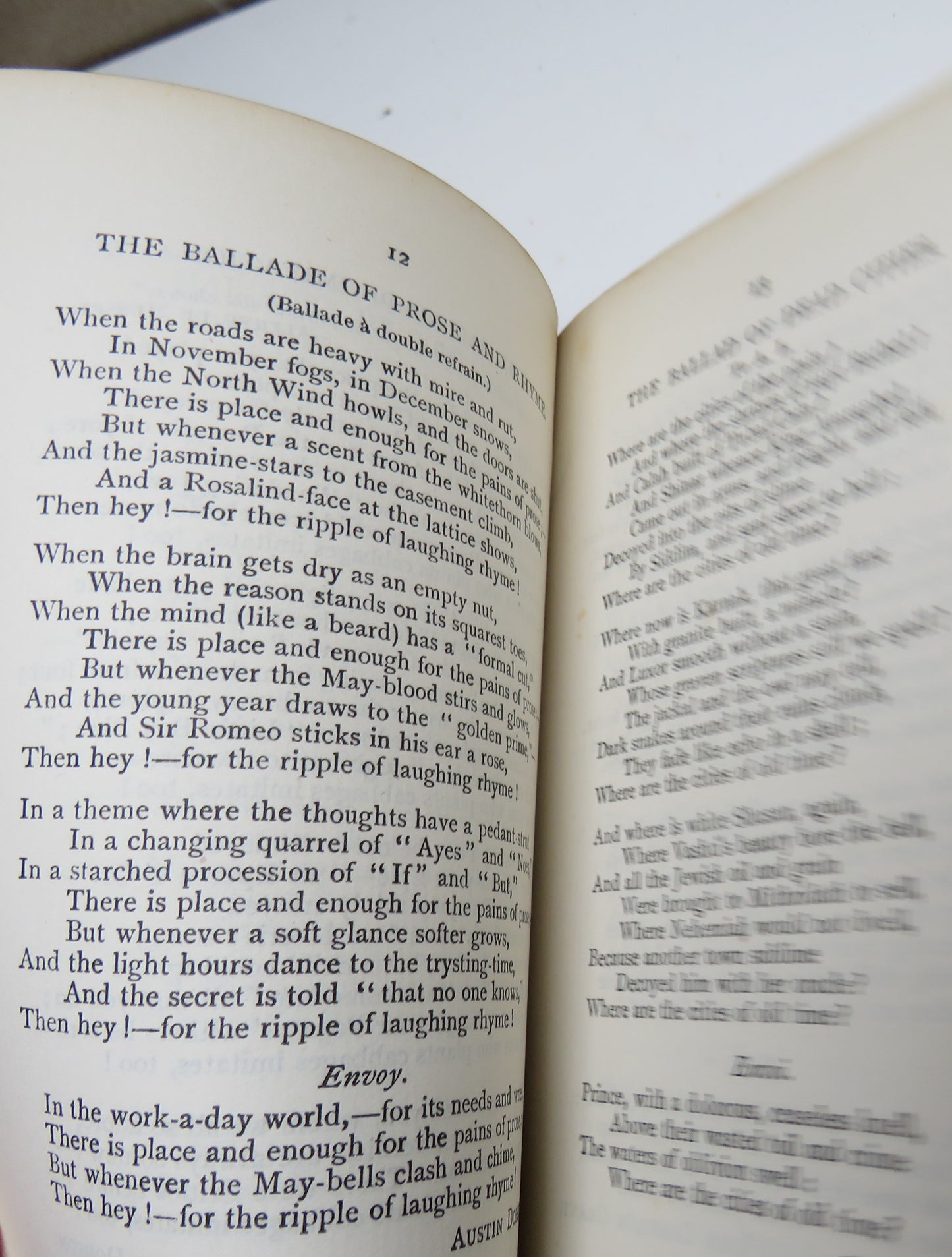 Ballades and Rondeaus, Chants Royal, Sestinas, Villanelles & Selected By Gleeson White