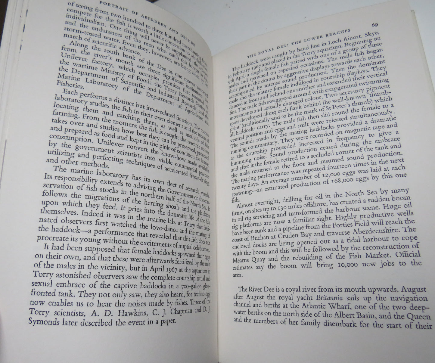 Portrait Of Aberdeen and Deeside With Aberdeenshire, Banff and Kincardine By Cuthbert Graham 1972