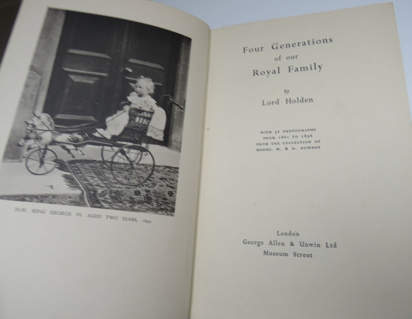 Four Generations Of The Royal Family By Lord Holden 1937