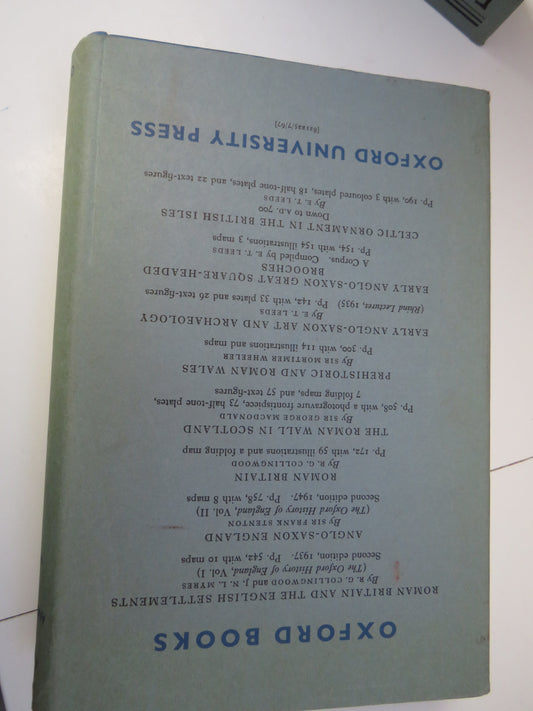 A History of The Anglo-Saxons By R.H. Hodgkin 1967