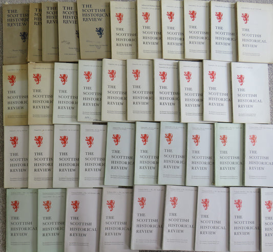Large Collection of 42 Volumes of The Scottish Historical Review (Vintage History Collection) book cover
