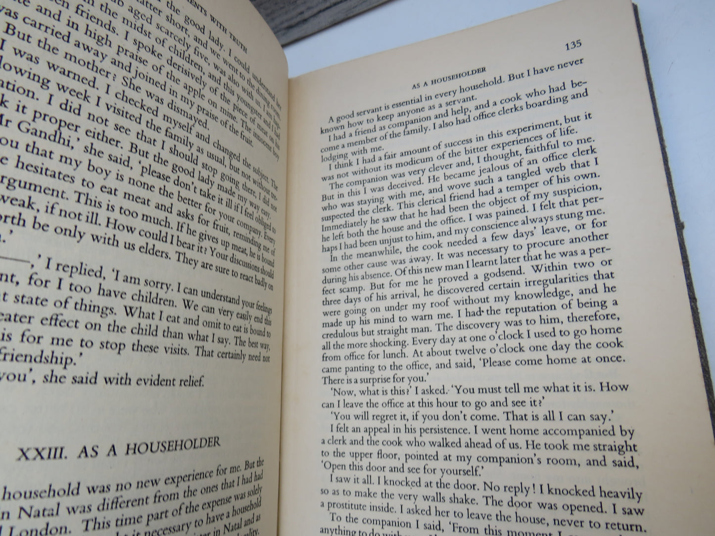 M.K. Gandhi An Autobiography or The Story of my Experiments With Truth Translated From The Gujarati By Mahadev Desai 14th Reprint