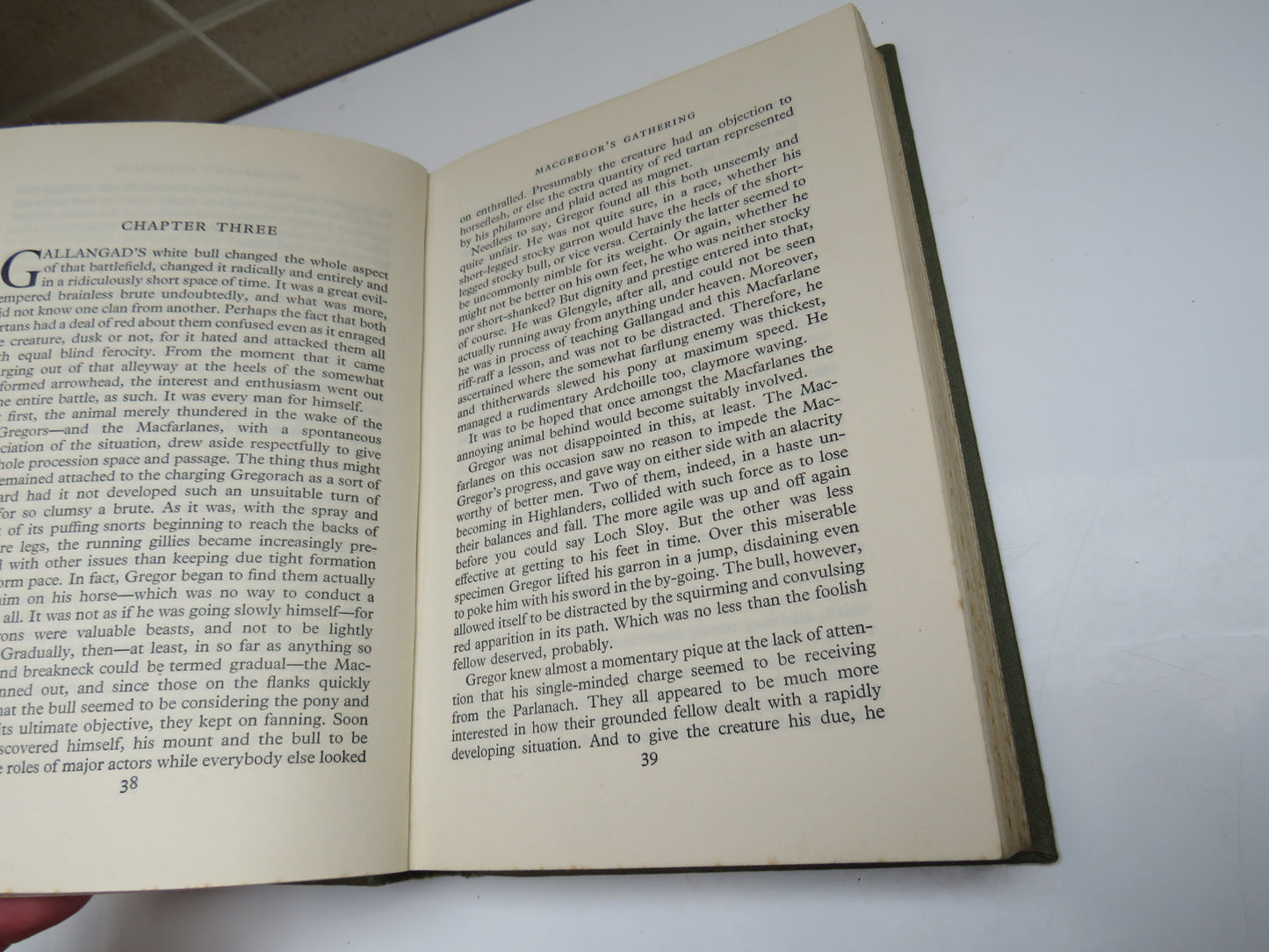 MacGregor's Gathering by Nigel Tranter, 1957