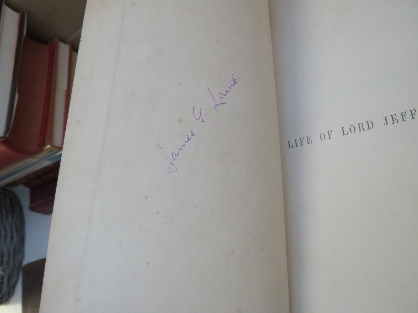 Life of Lord Jeffrey With A Selection From His Correspondence By Lord Cockburn 1852