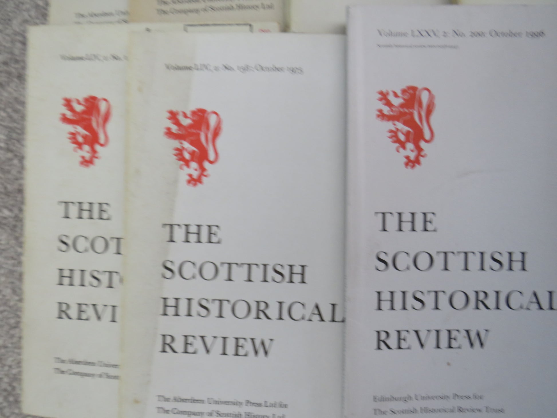 Small Lot of The Scottish Historical Review Books book 3