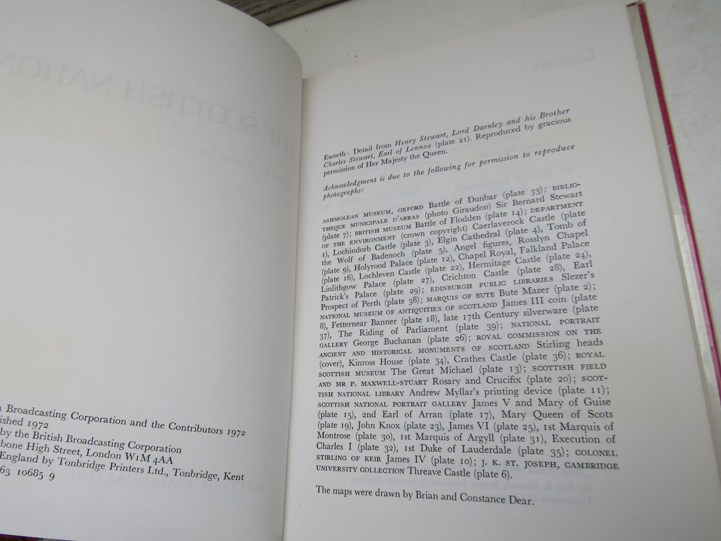 The Scottish Nation Edited by Gordon Menzies 1972