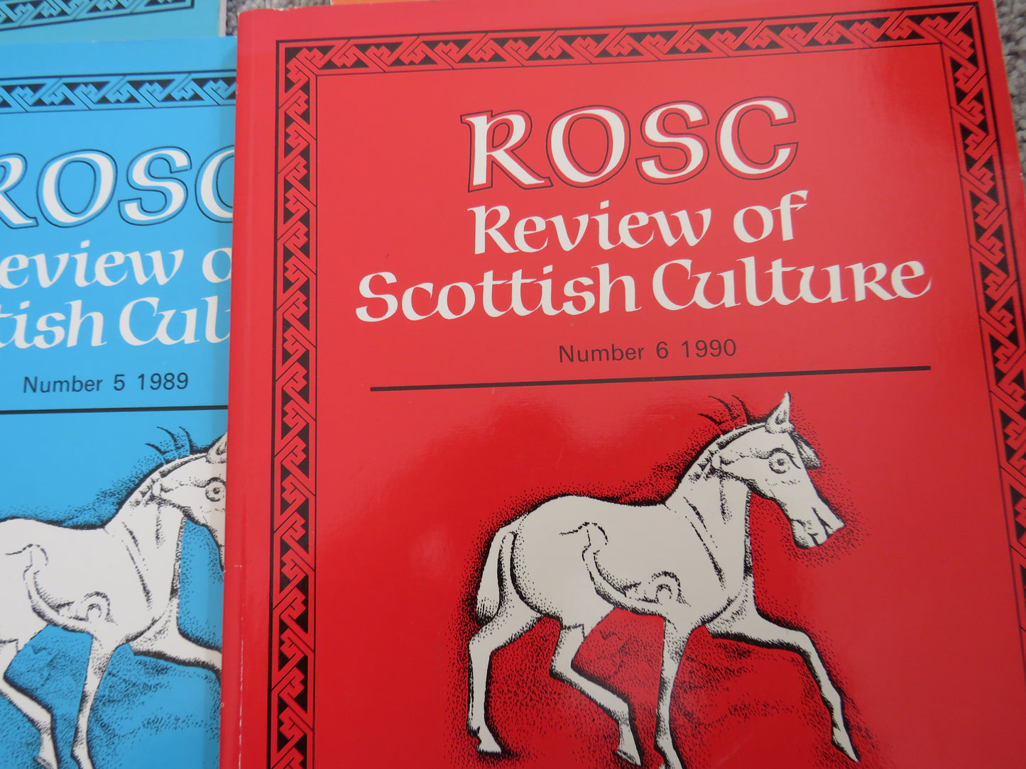 5 Volumes of ROSC Review of Scottish Culture book 5