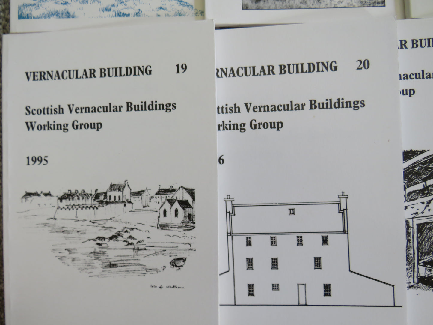 11 Volumes of Scottish Vernacular Buildings Working Group