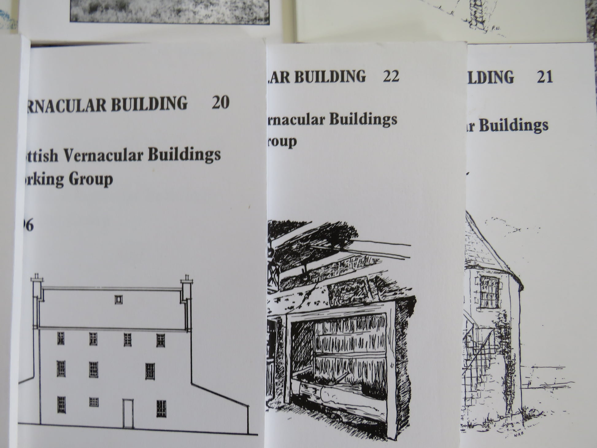 11 Volumes of Scottish Vernacular Buildings Working Group book 5