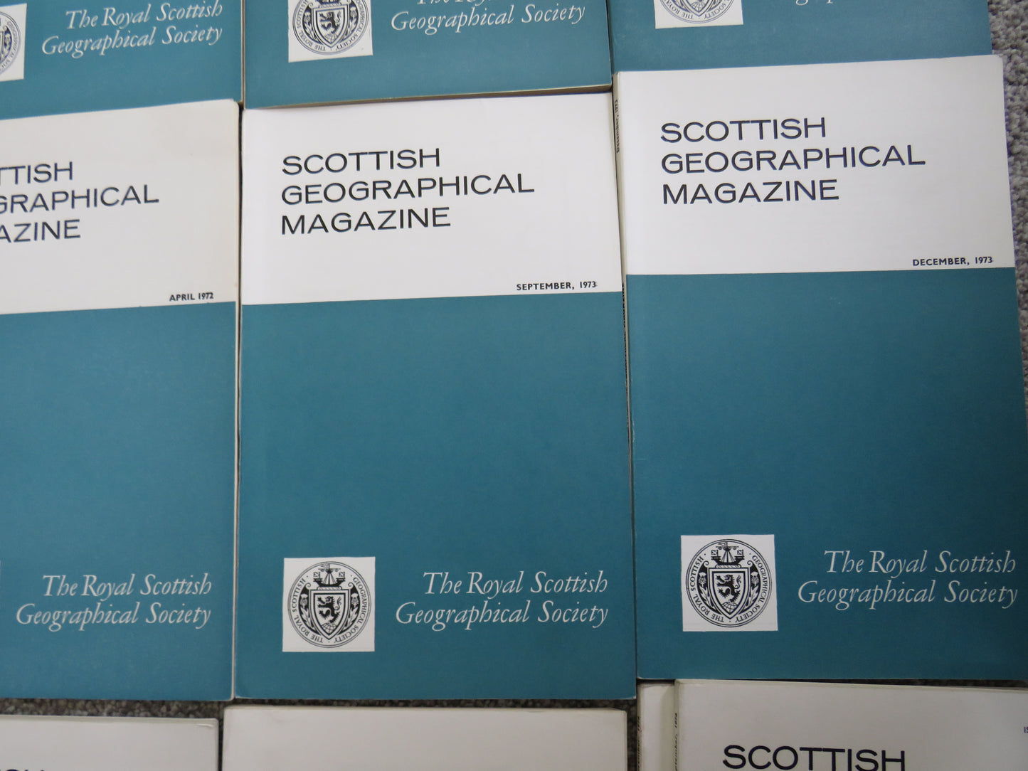 16 Volumes of The Scottish Geographical Magazine
