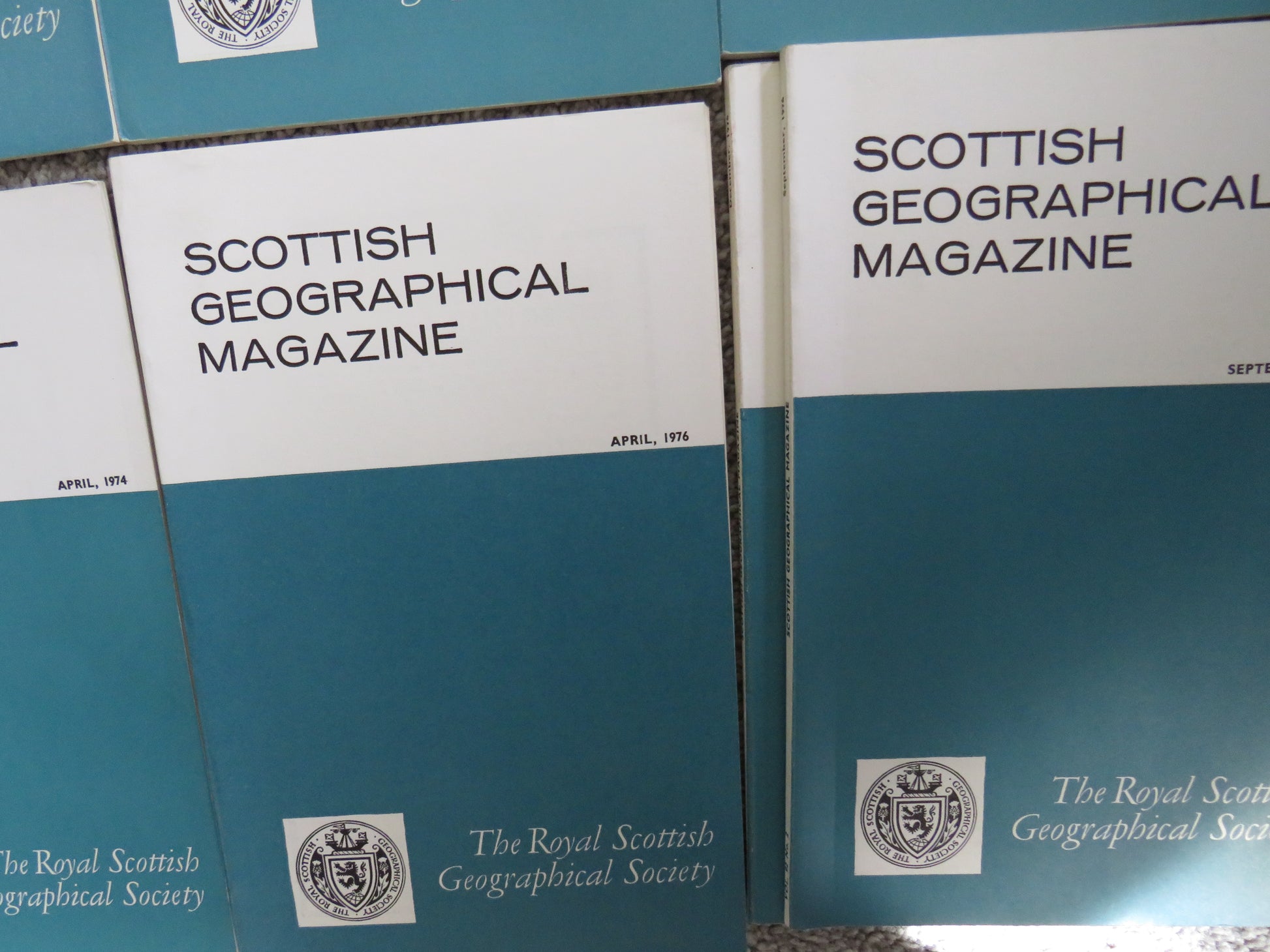 16 Volumes of The Scottish Geographical Magazine book 9