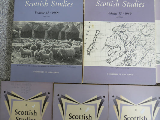 18 Volumes of Scottish Studies From University of Edinburgh book 2