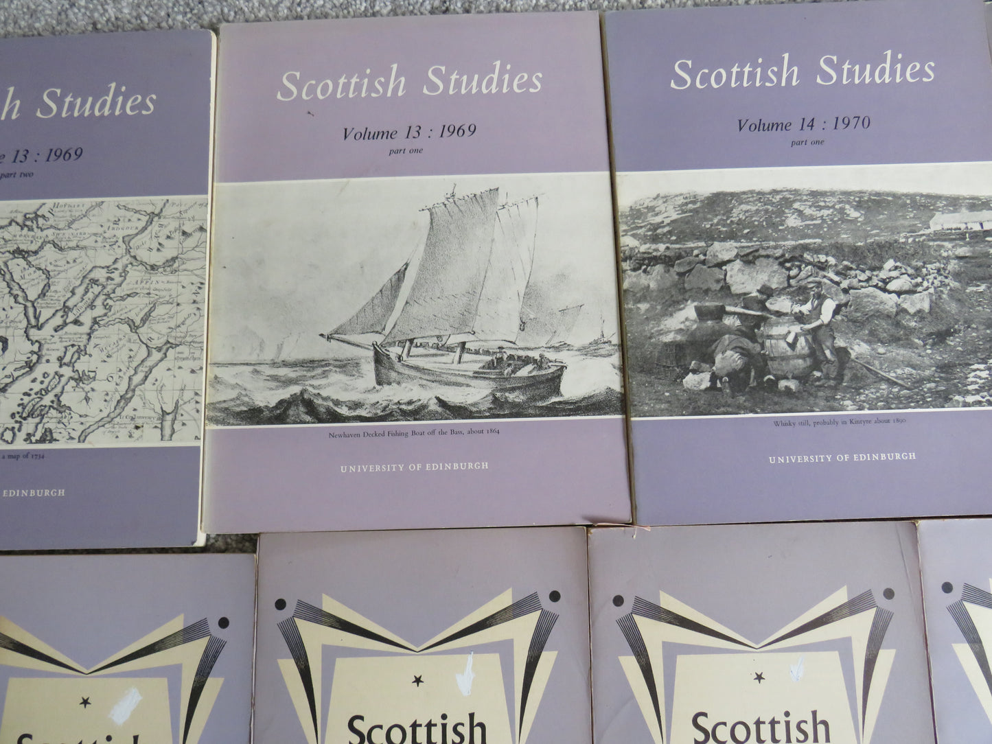 18 Volumes of Scottish Studies From University of Edinburgh