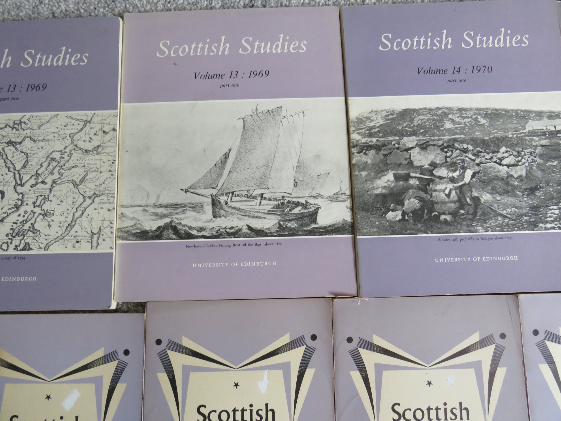 18 Volumes of Scottish Studies From University of Edinburgh book 3
