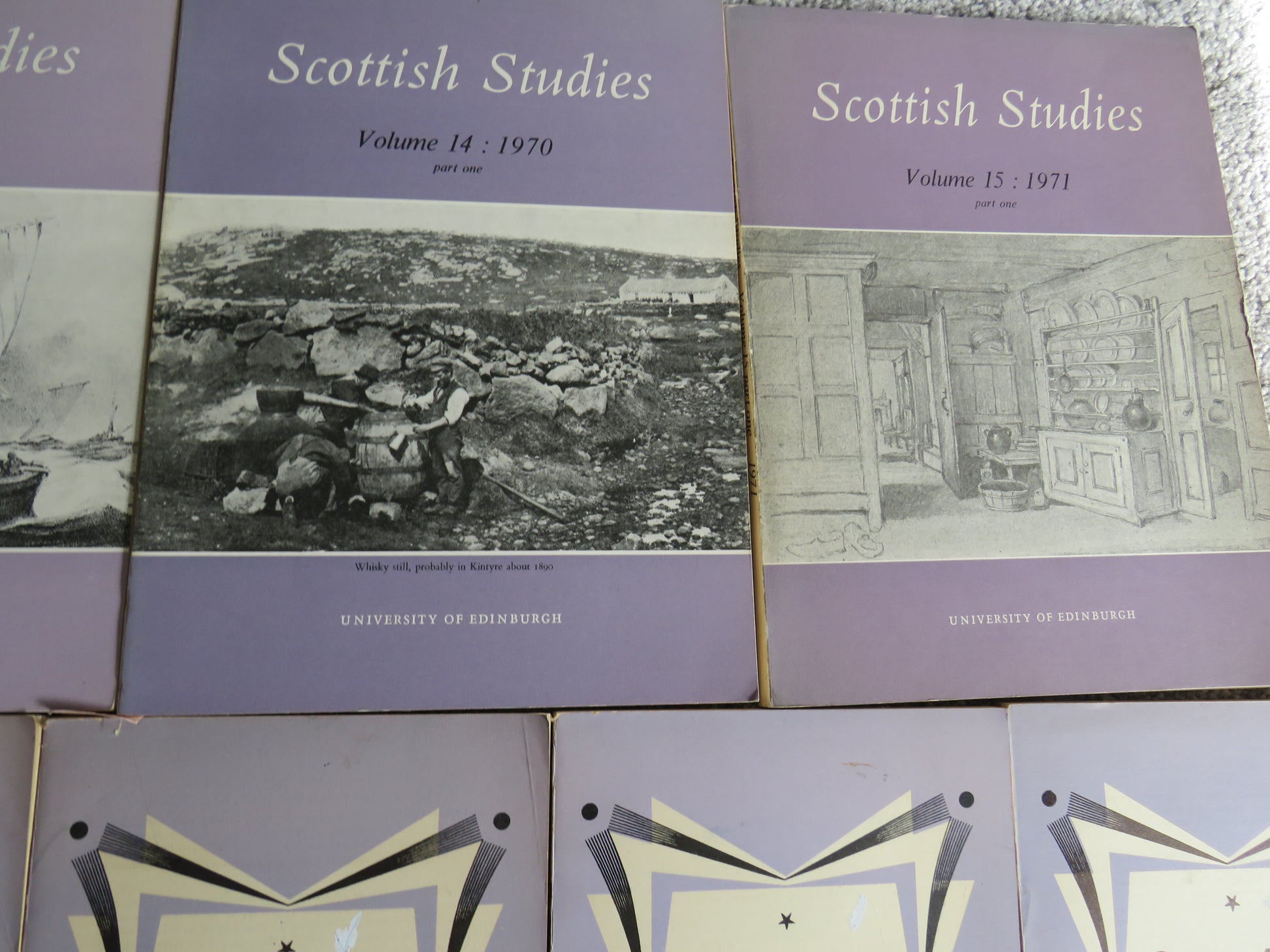 18 Volumes of Scottish Studies From University of Edinburgh book 4