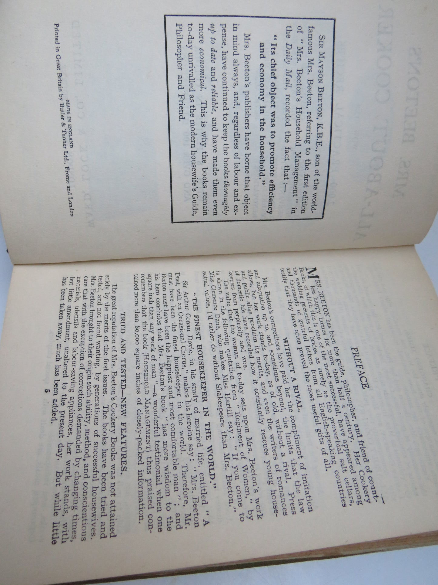 Mrs. Beeton's All-About Cookery With Over 2000 Practical Recipes