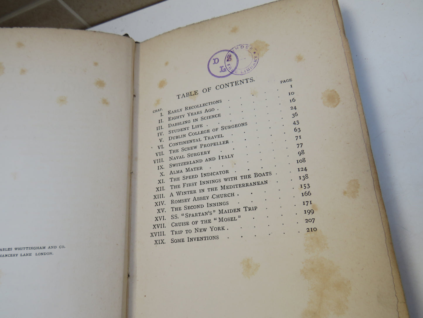 A Retrospect of Eight Decades By The Edward Lyon Berthon 1899