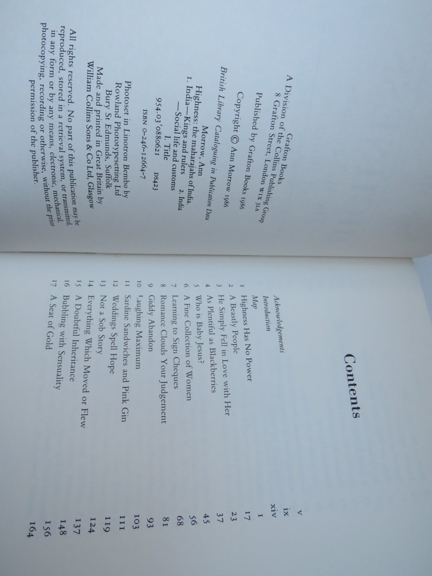Highness The Maharajahs of India By Ann Morrow 1986