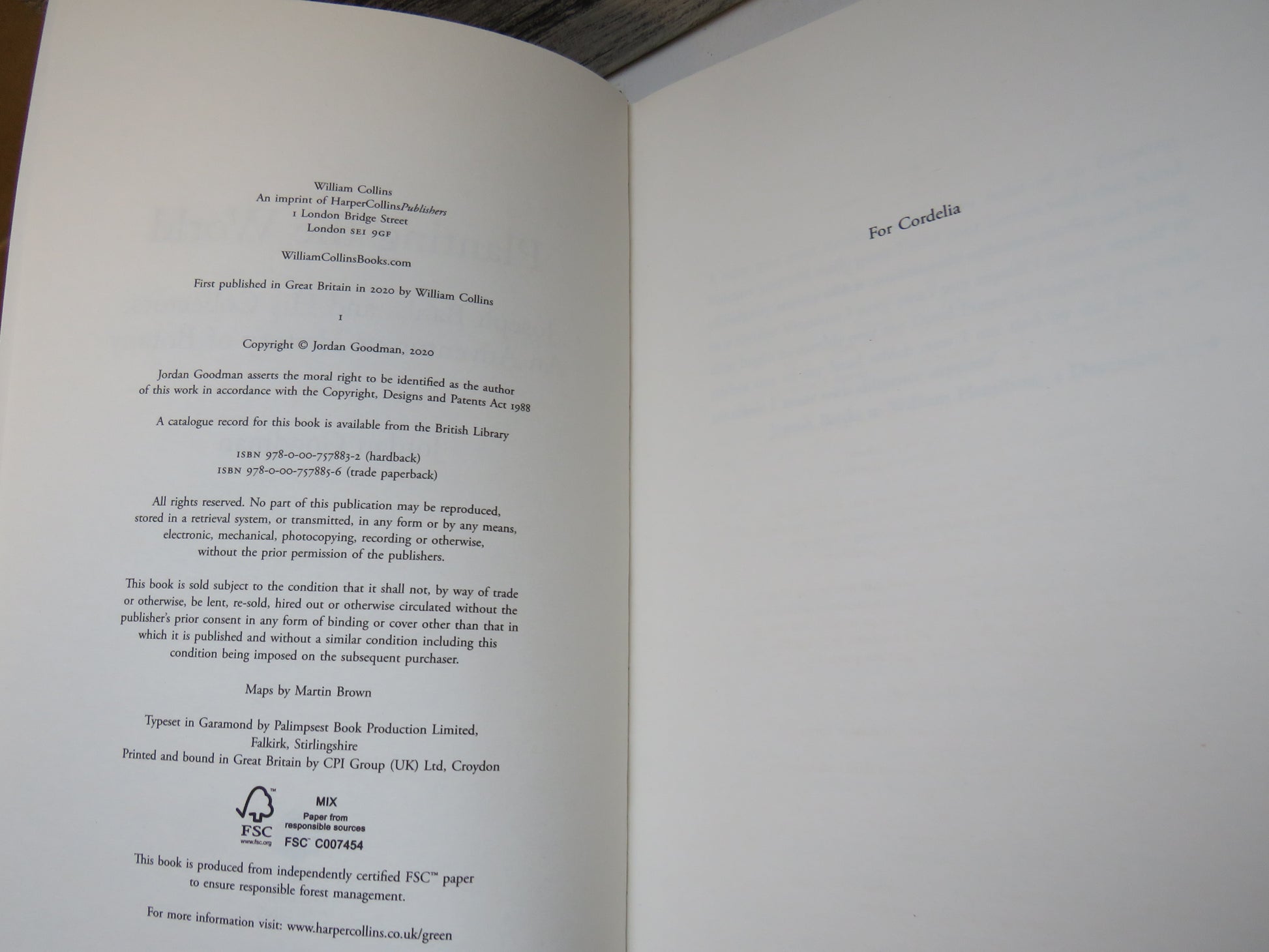 Planting the World, Joseph Banks and His Collectors: An Adventurous History of Botany by Jordan Goodman 2020 (Modern Science History Book) book 4