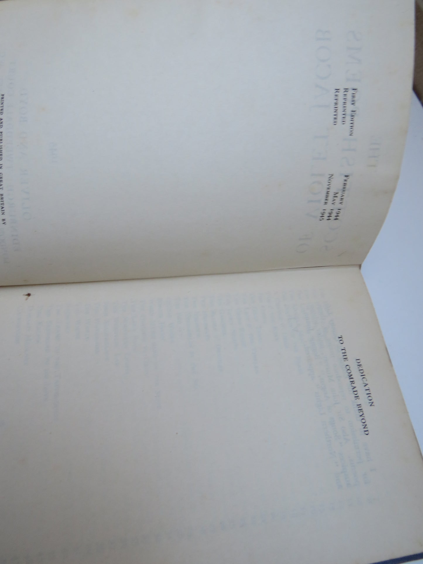 The Scottish Poems of Violet Jacob 1945