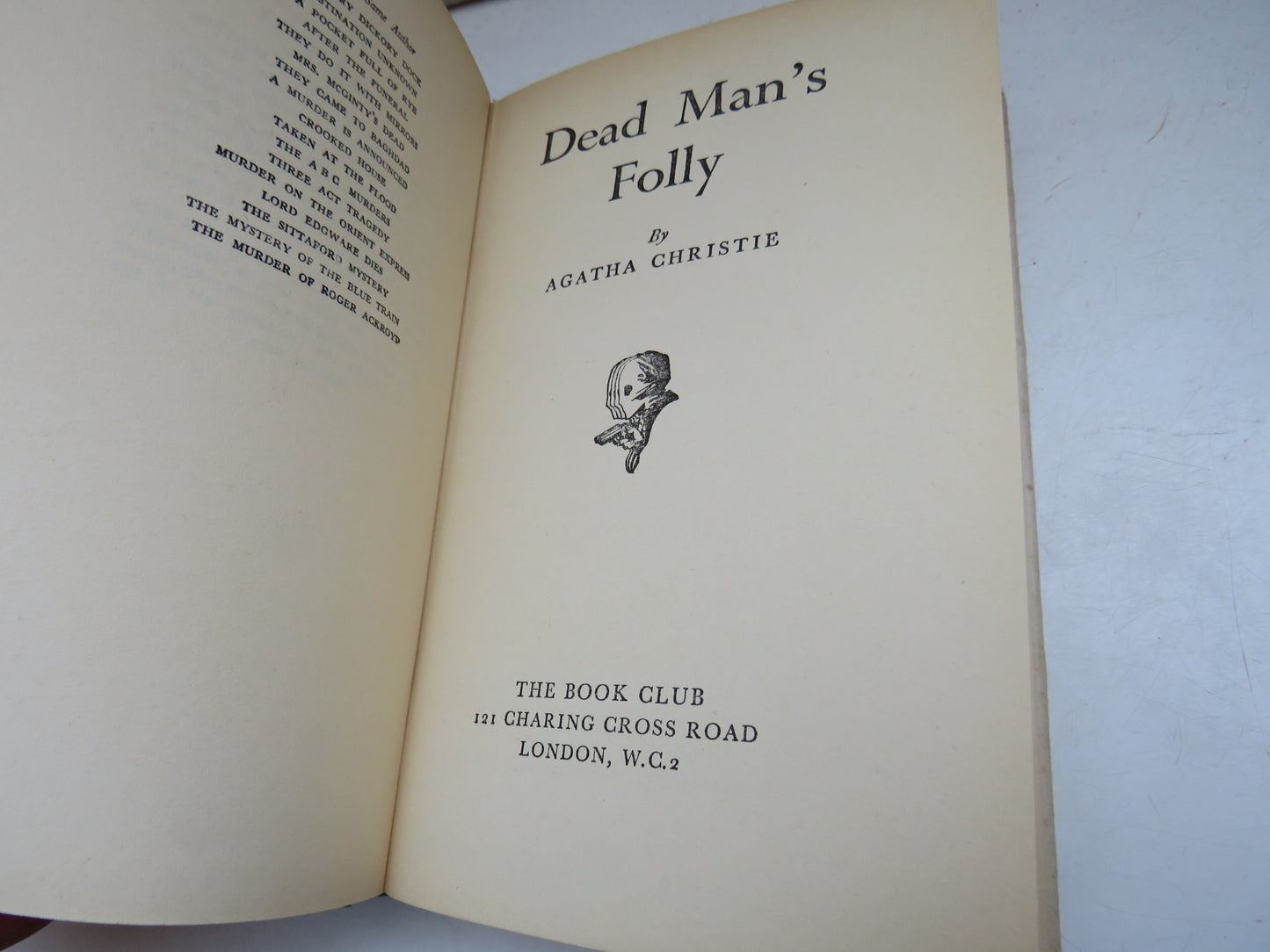 Dead Man's Folly by Agatha Christie 1957 (Vintage Mystery Novel)