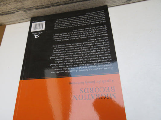 Migration Records A Guide For Family Historians By Roger Kershaw 2009 (Modern Genealogy Guide) book 2