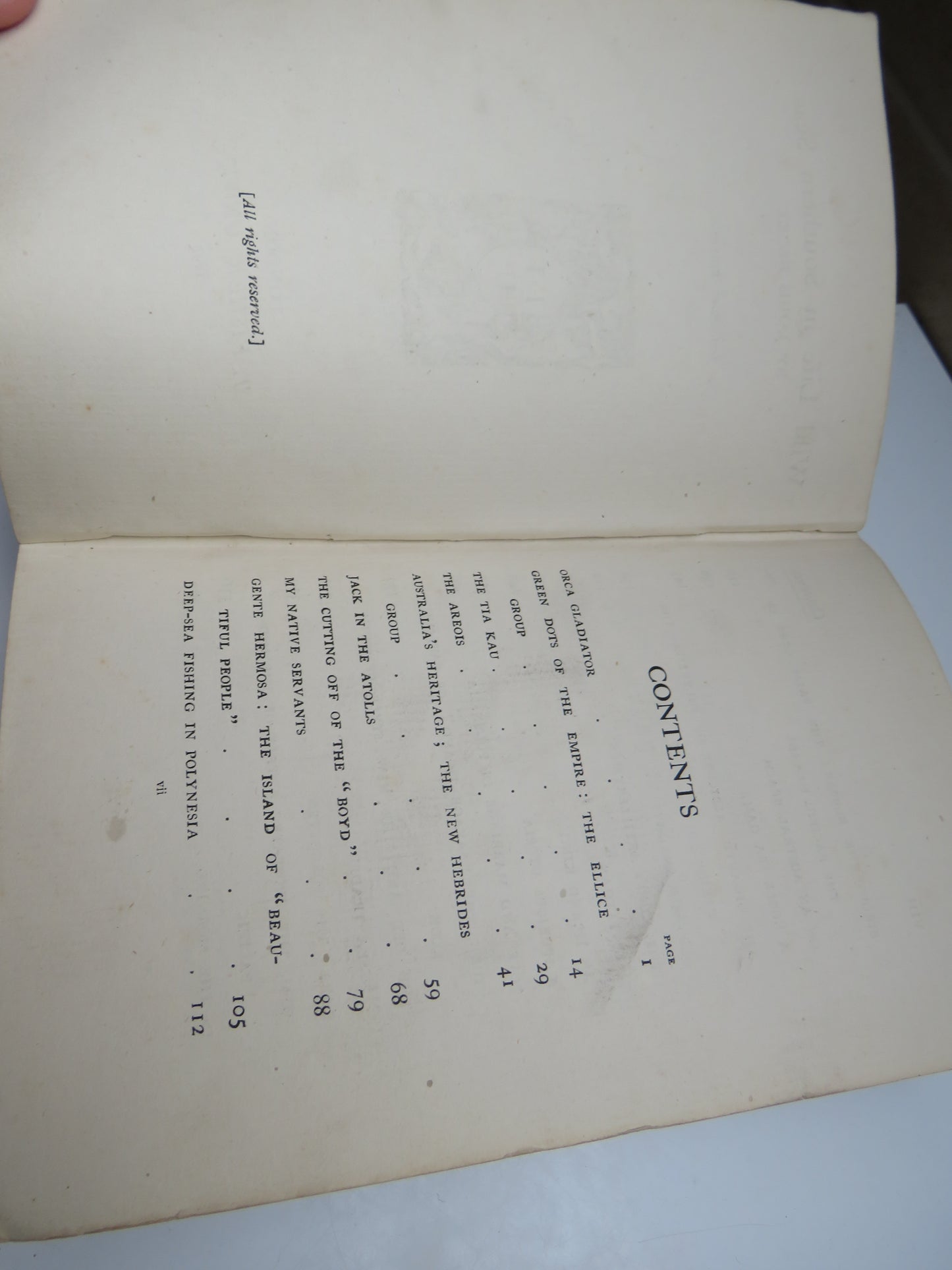 Wild Life In Southern Seas By Louis Becke 1897