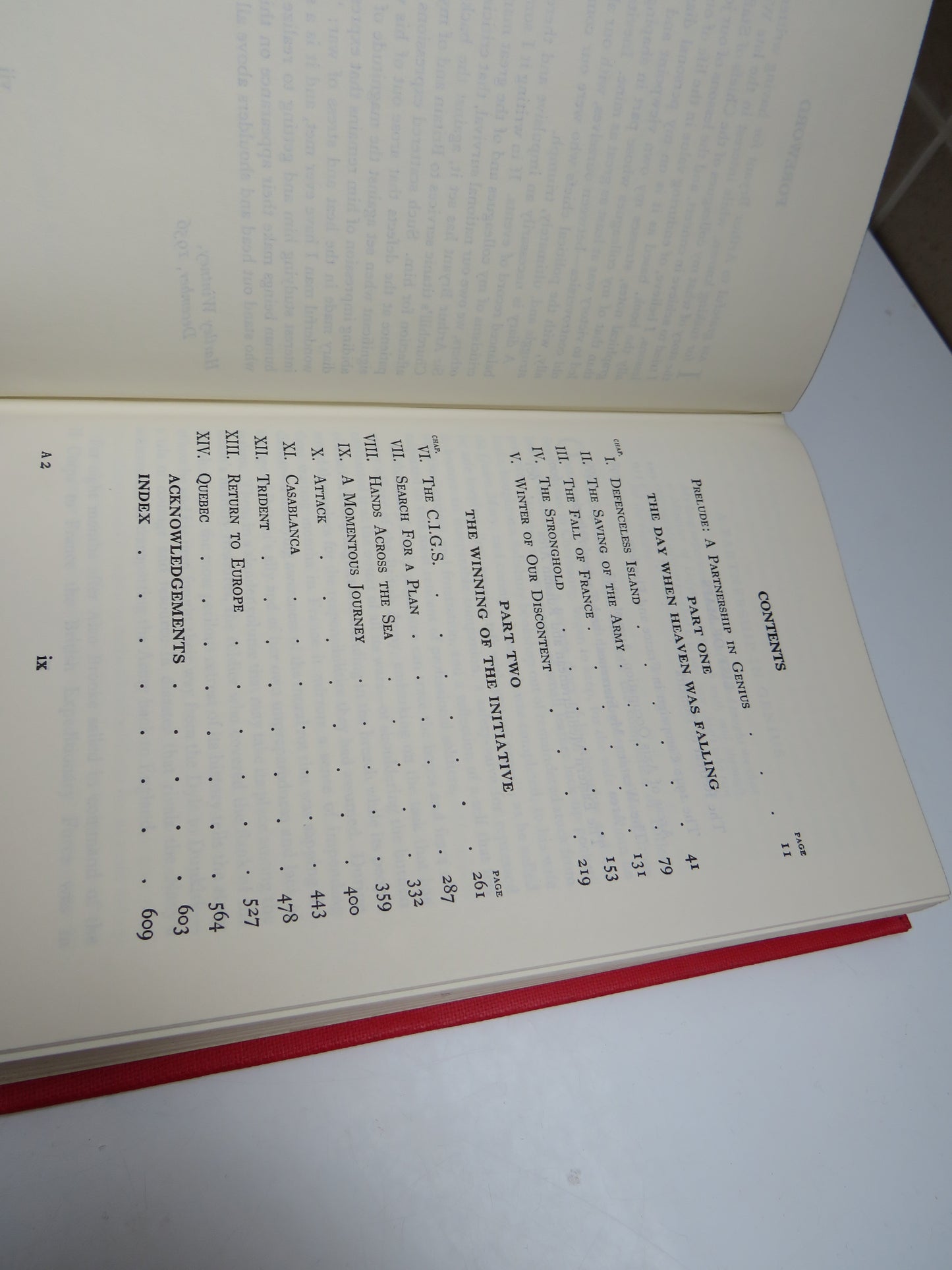 The Turn of the Tide 1939-1943 A Study Based On The Diaries and Autobiographical Notes of Field Marshal The Viscount Alanbrooke By Arthur Bryant 1958