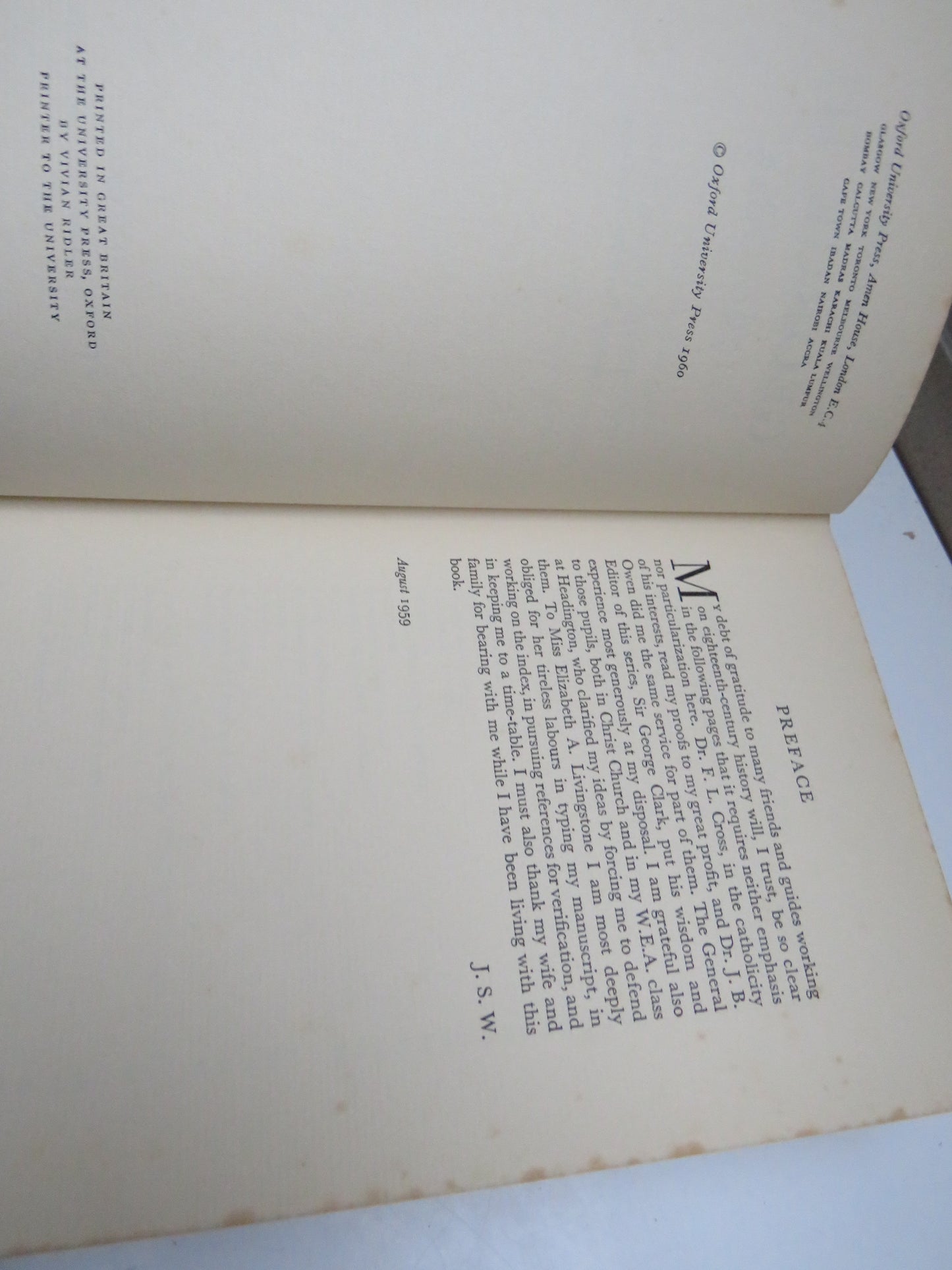 The Reign of George III 1760-1815 By J. Steven Watson 1960