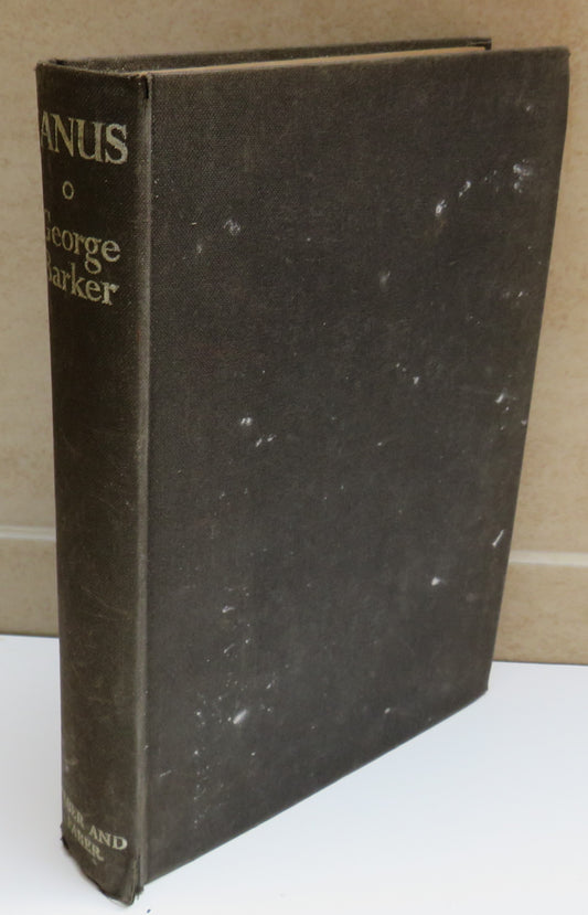 Janus By George Barker 1935 1st Edition