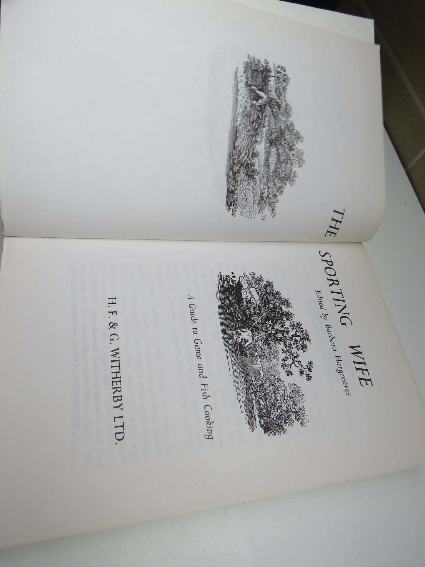 The Sporting Wife A Guide To Game and Fish Cooking Edited By Barbara Hargreaves 1979
