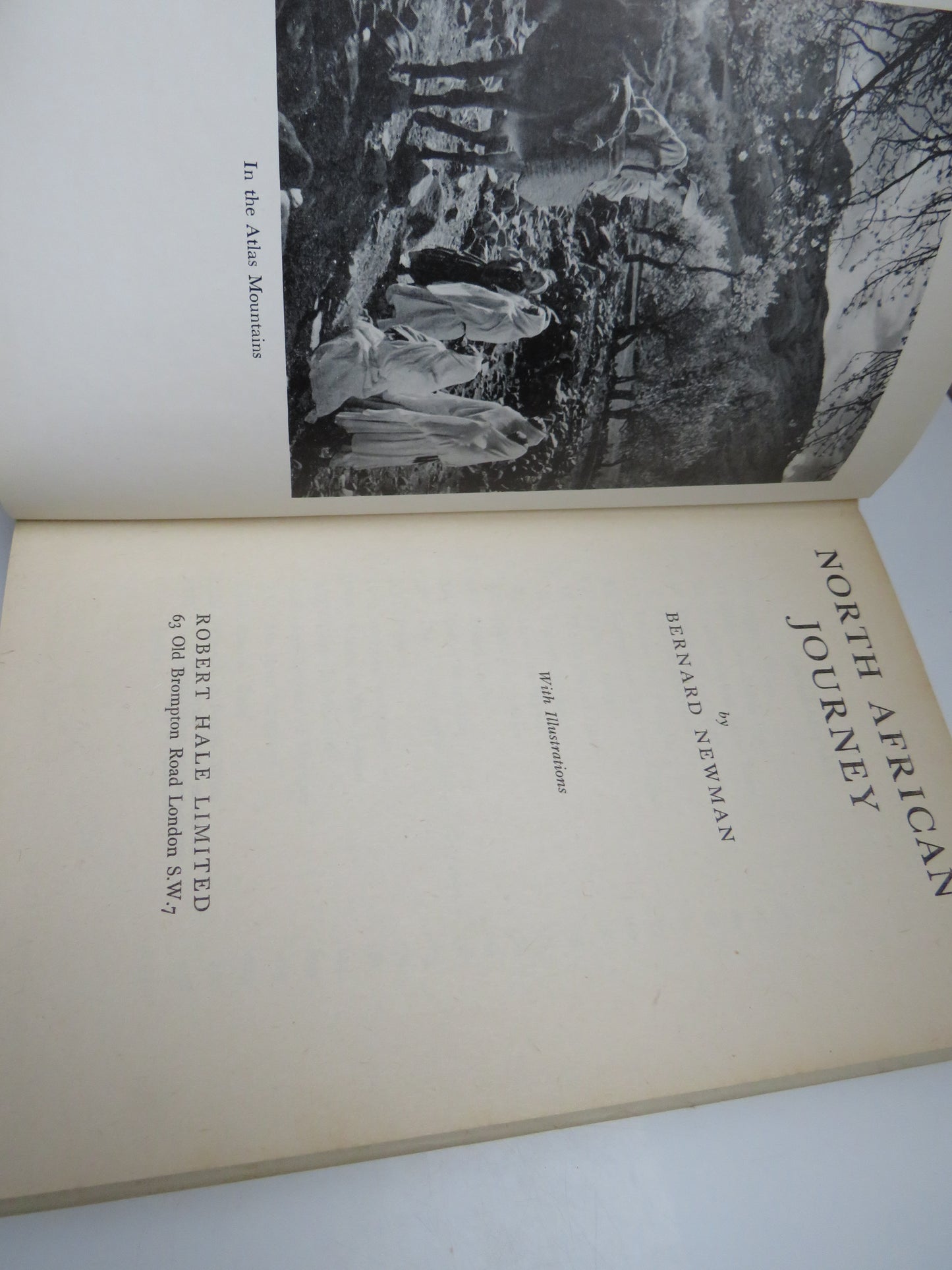 North African Journey By Bernard Newman 1955 1st Edition