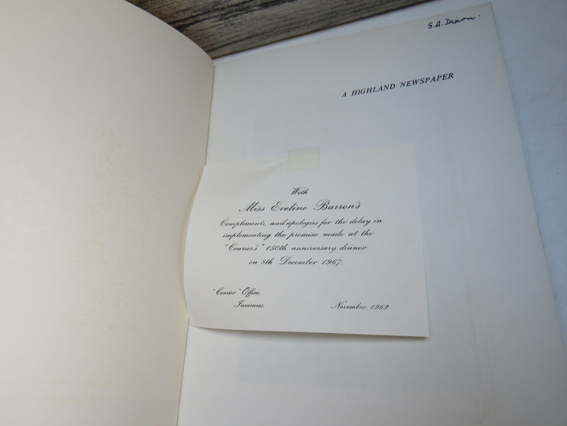 A Highland Newspaper The First Hundred and Fifty Years of The Inverness Courier 1817-1967 (Modern Newspaper History) book 4