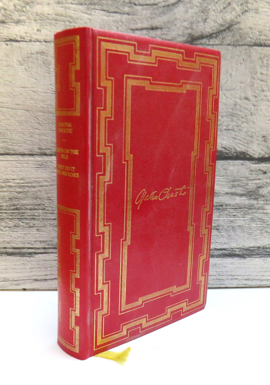 Agatha Christie Death On The Nile They Do It With Mirrors 1976 (Vintage Mystery Collection) book cover