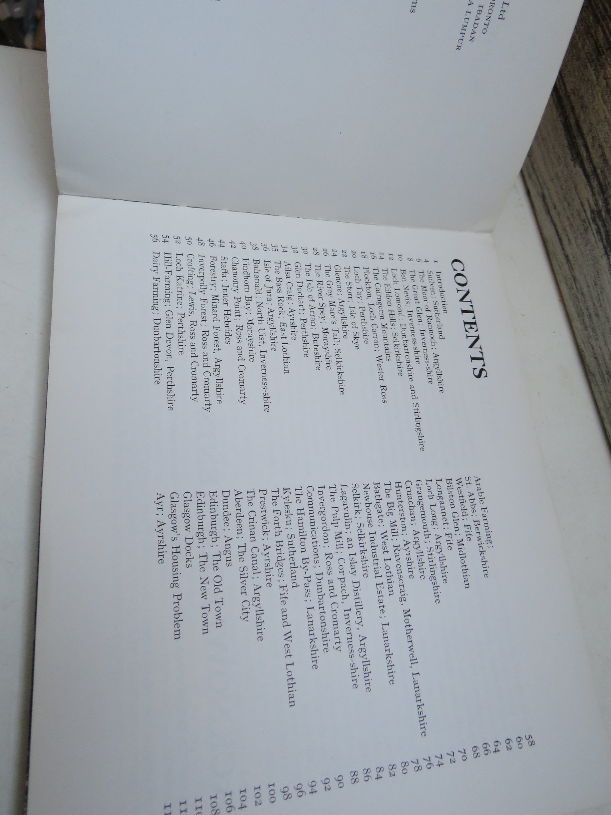 Scotland From The Air By Ann Glen & Michael Williams 1972 (Vintage Photography Book) book 5