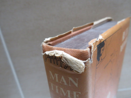 Man, Time and Fossils The Story of Evolution By Ruth Moore 1954 1st Edition