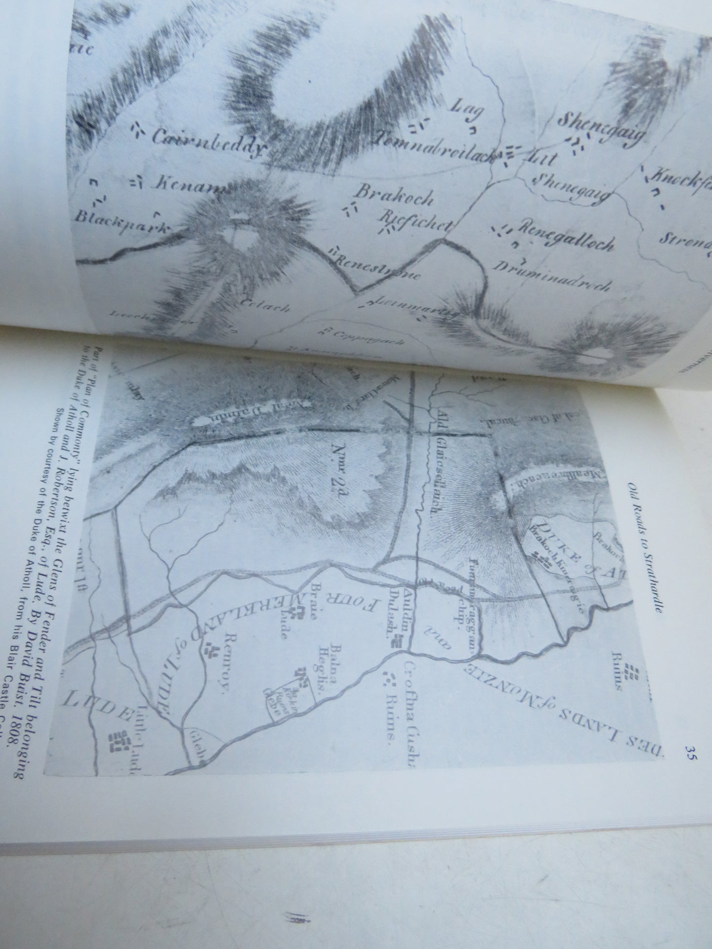 Old Roads To Strathardle By John Kerr 1984