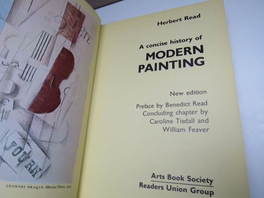A Concise History of Modern Painting By Herbert Read 1975