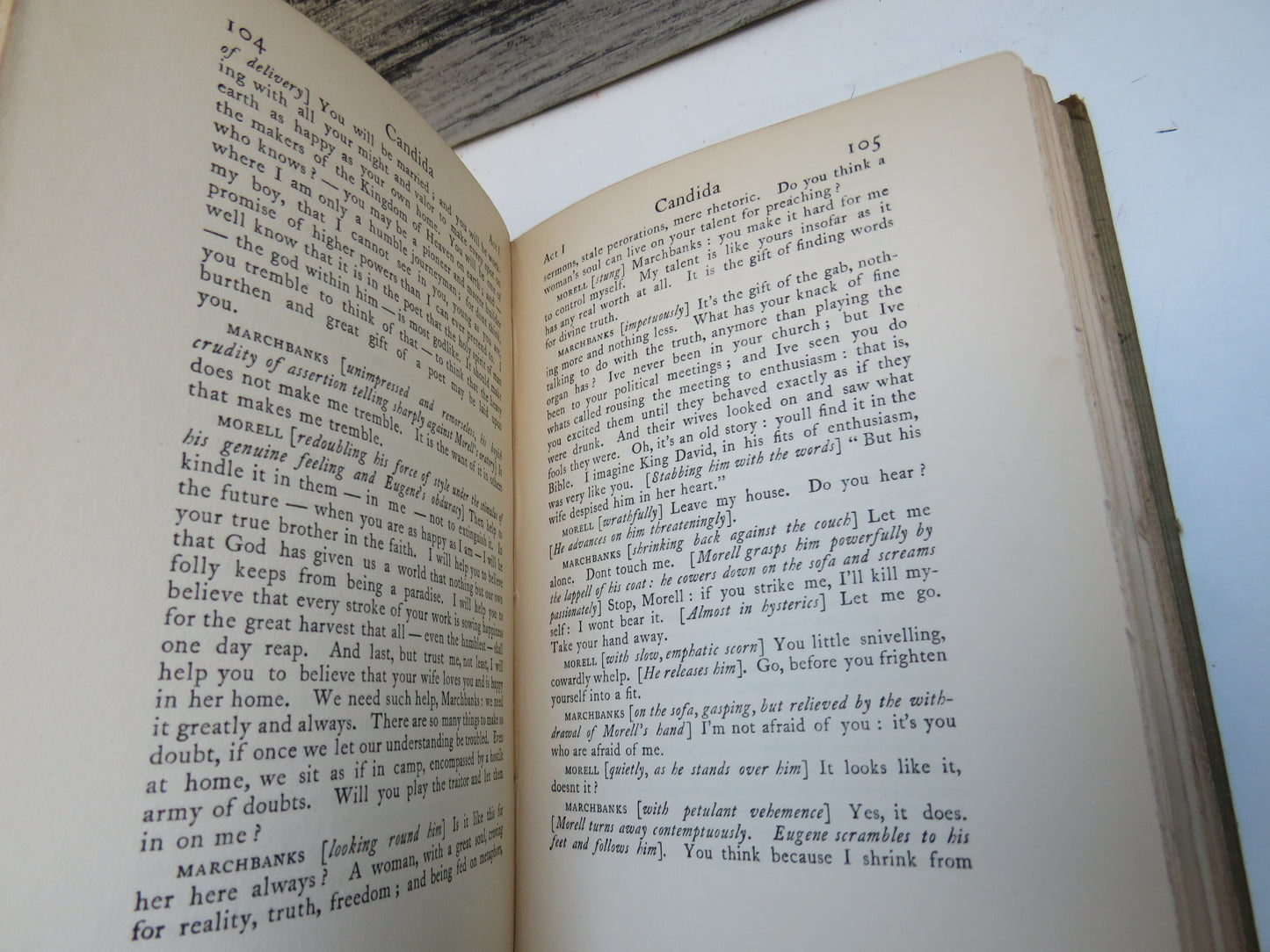 Plays: Pleasant and Unpleasant By Bernard Shaw The Second Volume Containing The Four Pleasant Plays 1906