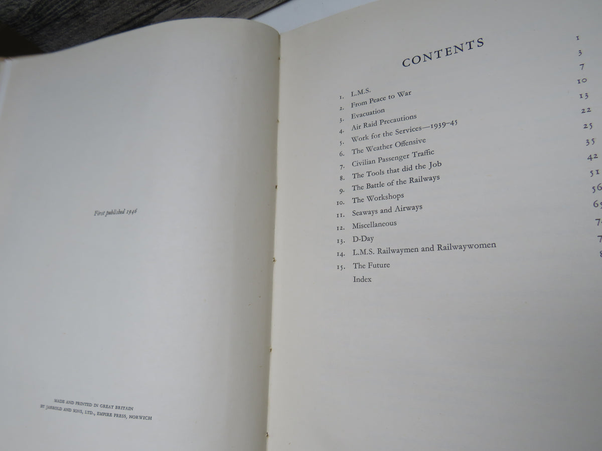 The LMS At War By George C. Nash 1946