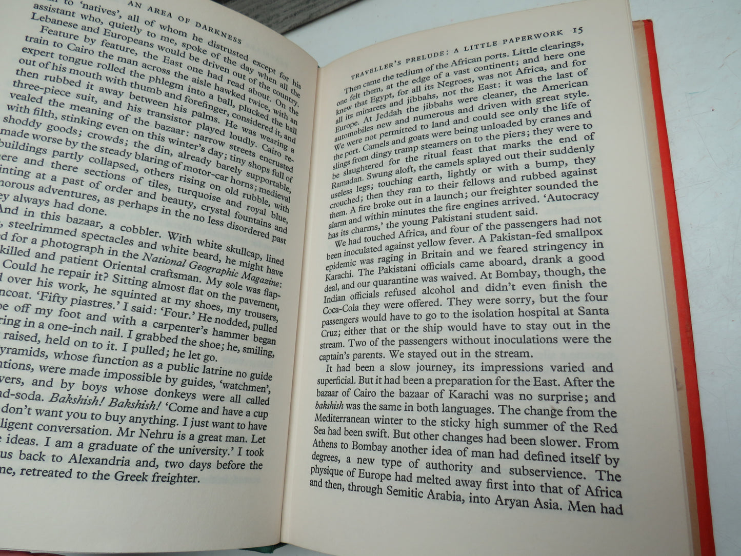 An Area of Darkness By V.S. Naipaul 1966