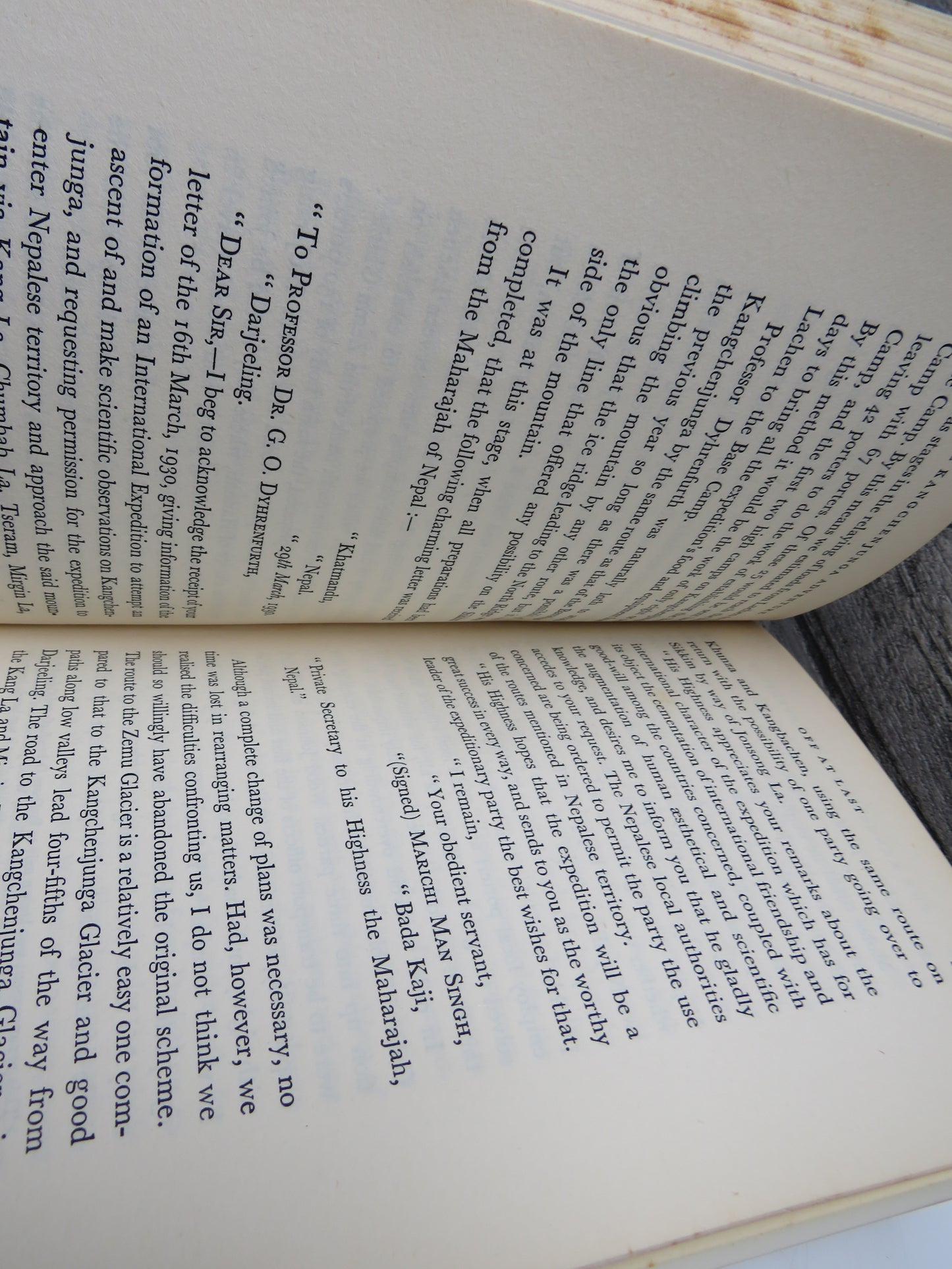 The Kangchenjunga Adventure By F. S. Smythe 1930