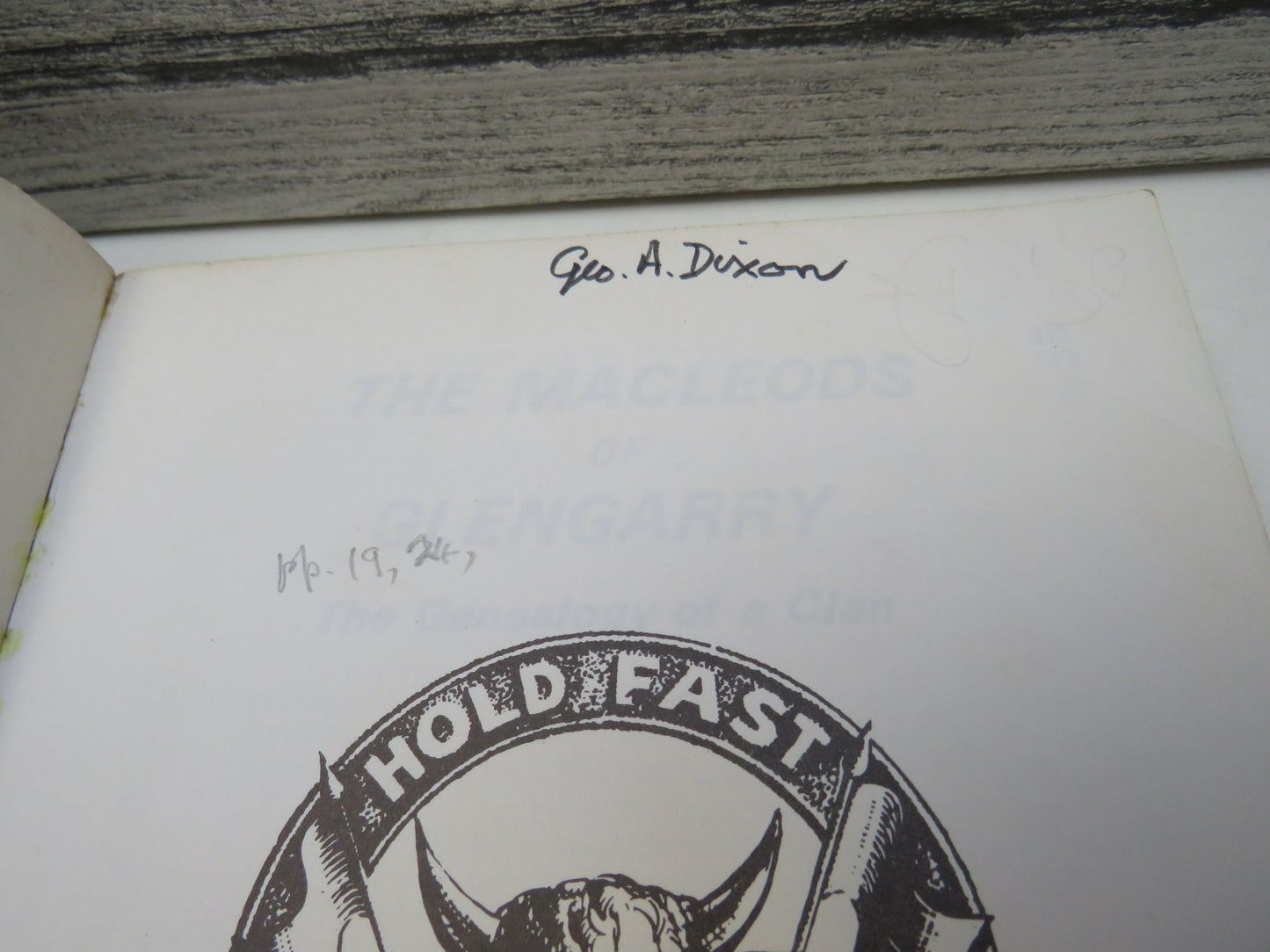 The Macleods of Glengarry 1793-1971 The Genealogy of a Clan