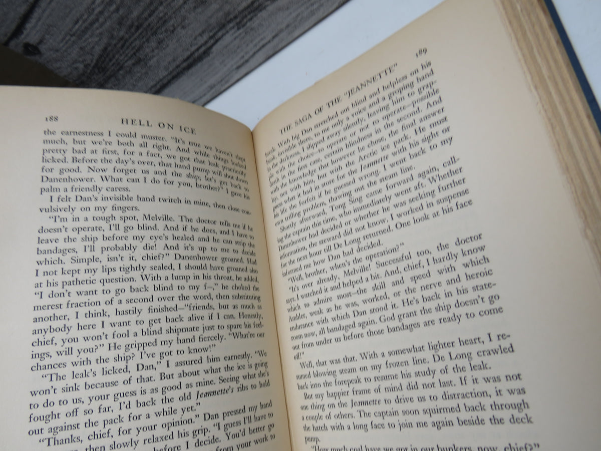 Hello On Ice The Saga of the "Jeannette" By Commander Edward Ellsberg 1938