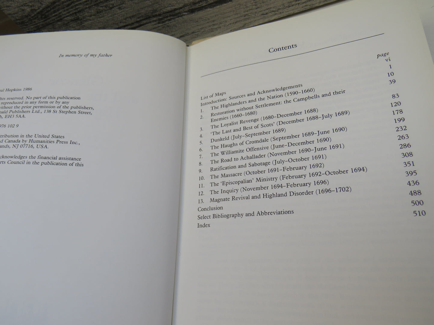 Glencoe and The End of The Highland War By Paul Hopkins 1986
