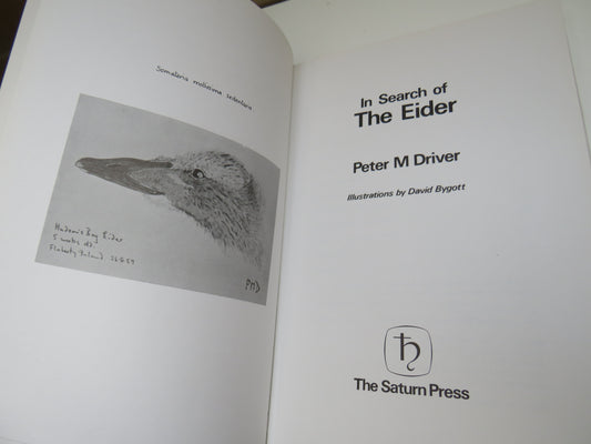 In Search of The Eider By Peter M Driver 1974