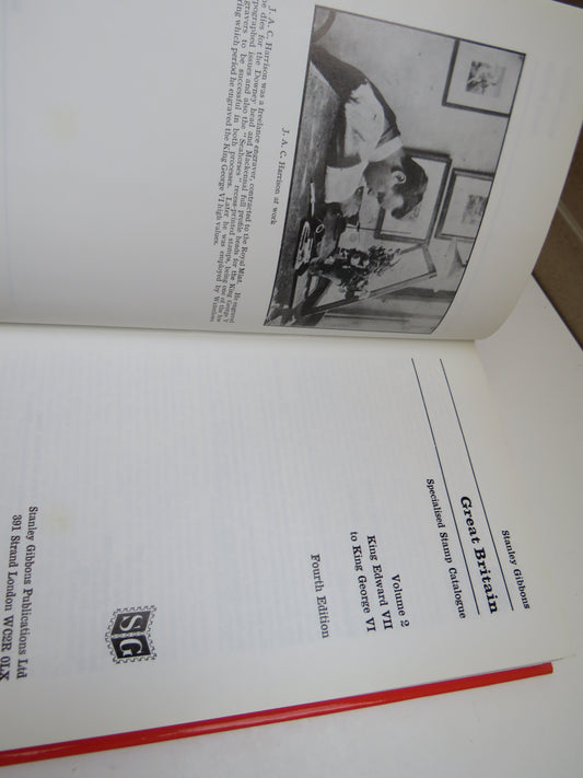 Stanley Gibbons Great Britain Specialised Stamp Catalogue Volume 2 King Edward VII to King George VI Fourth Edition 1978